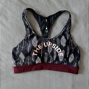 The Upside Bra Top in Feather Print - size S/6